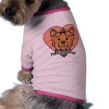 Yorkie älskare kläder för husdjur