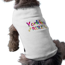 Yorkies härskar hund tröja