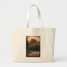 Yosemite nationalpark - den halva kupolen reser af kasse