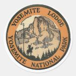 YOSEMITE NATIONALPARK - VINTAGE RESOR klistermärken
