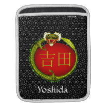 Yoshida Monogramdrake Sleeves För iPads