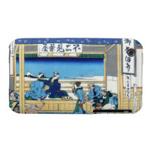 Yoshida på Tokaido Katsushika Hokusai Fuji Case-Mate iPhone 3 Cases
