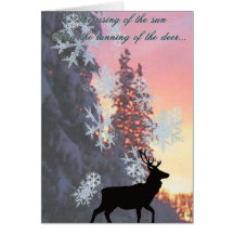 Yuletide kort