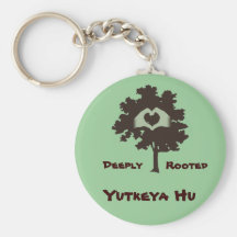 Yutkeya Hu runda Nyckel Ring