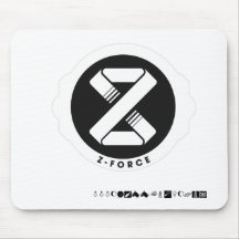 Z-Styrka vit WWW Mousepad Mus Mattor