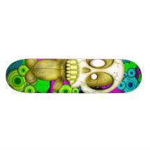 Zazzleboard_voodoo Skate Board Deck
