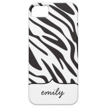 Zebra rändermönster iPhone 5 cover
