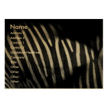 Zebra rändervisitkort