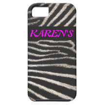 Zebra tryck iPhone 5 Case-Mate fodral