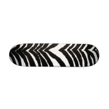 Zebra tryck skate decks