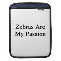 Zebrodern är min passion sleeve för iPads