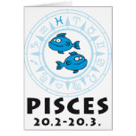 zodiac pisces karte