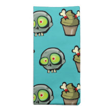 Zombie Jim/Corpsecake servetter - blått