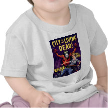 Zombie - vintagefasatecknad tee shirts