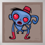 Zombieapa Print