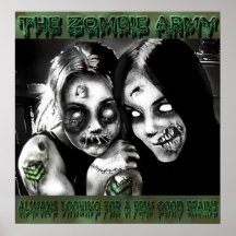 Zombiearmé Affischer