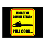 Zombieattack Vykort