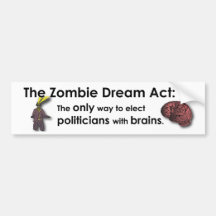 Zombiedrömmen agerar bildekaler