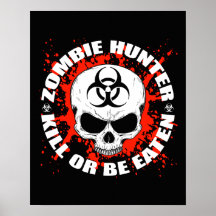 Zombiejägare 3 print