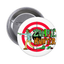 Zombiejägare Pins