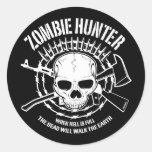 Zombiejägareklistermärke