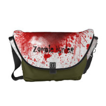 Zombiejägaremessenger bag vid den Rachel smeden