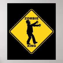 Zombiekorsning affisch