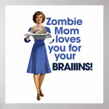 Zombiemamma Affisch