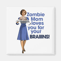 Zombiemamma Kylskåpmagneter