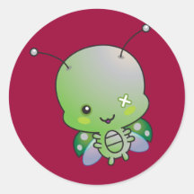 Zombienyckelpigaklistermärke