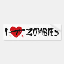 Zombies Bildekal