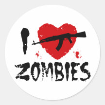 Zombies Klistermärke