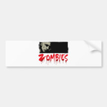Zombies lyckliga Haloween Bildekaler