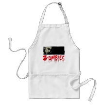 Zombies lyckliga Haloween Förkläde