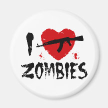 Zombies Magnet För Kylskåp