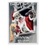 ZombieSanta julkort