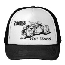 Zombiesdrevråtta Stänger Trucker Keps
