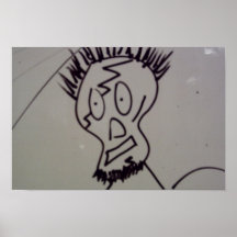 Zombieskalle Print