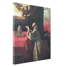 Zurbaran de Francisco - St Bonaventure Kanvasduk Med Gallerikvalitet