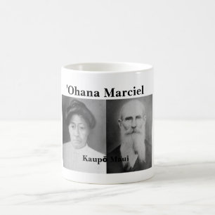ʻOhanaMarciel vit 11 uns klassikermugg Kaffemugg