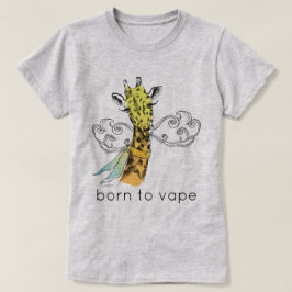 Ω VAPE Shirt | Född i Vape Giraffe | VapeGoat™ Tee Shirt