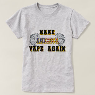 Ω VAPE Shirt Gör Amerika till VapeGoat™ igen T-shirt