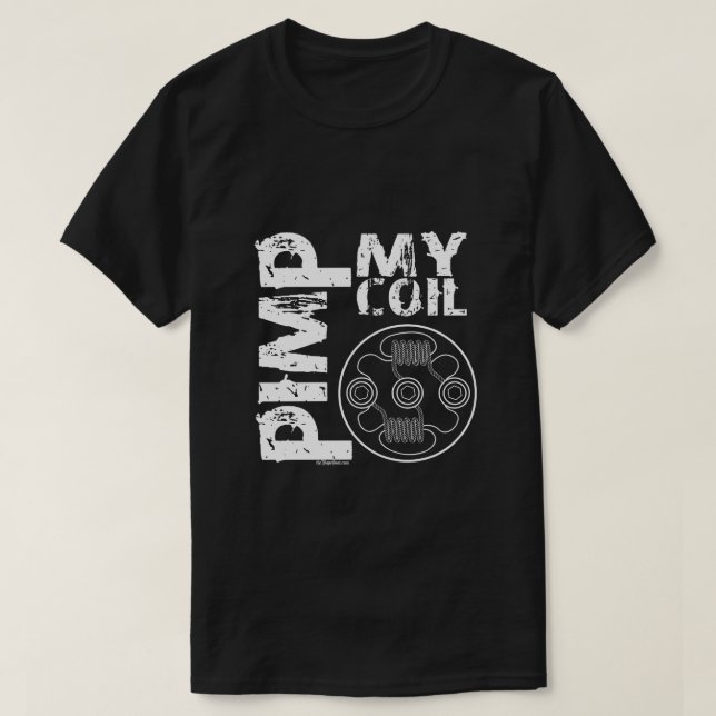 Ω VAPE Shirt | Pimp min Coil Vape | VapeGoat™ Tee Shirt (Design framsida)