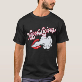 Ω VAPE Shirt | VaporLicious Sexy Läppar DK VapeGoa T