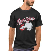 Ω VAPE Shirt | VaporLicious Sexy Läppar DK VapeGoa