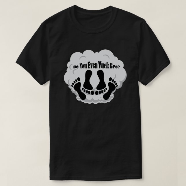 Ω VAPE Shirt | Vuck Bro till och med? VapeGoat™ T-shirt (Design framsida)
