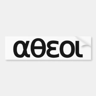 αθεοι (Atheoi) Bildekal