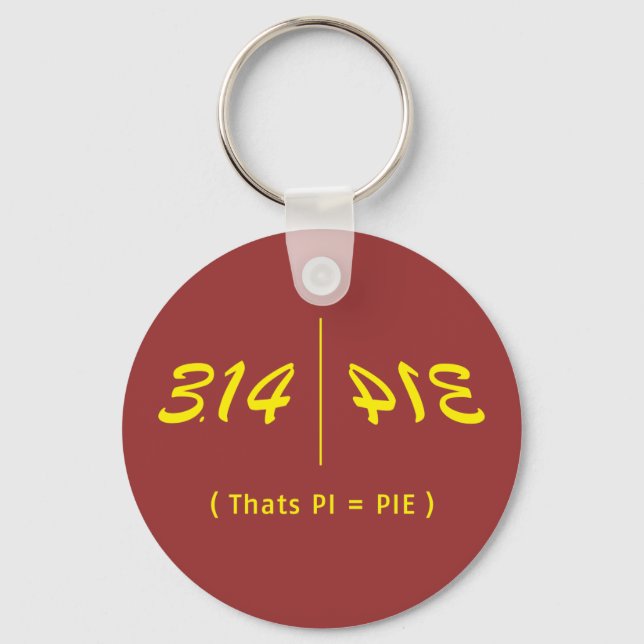 π pi nyckelring (Framsida)