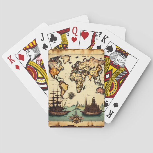 Рубашка "Эпоха Великих Открытий" Casinokort (Baksidan)