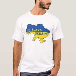 С л а в а У к budgivningsorder bud bud senare Slav T Shirt